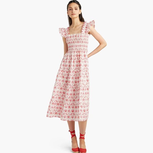 Hill House Dresses & Skirts - Hill House The Ellie Nap Dress in Mermaid Print Size Small